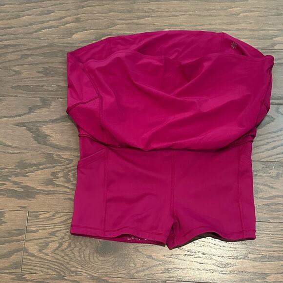 Athleta Woman’s Run With It 14" Skort Size Large Exotic Fuchsia Size XS - Picture 5 of 10
